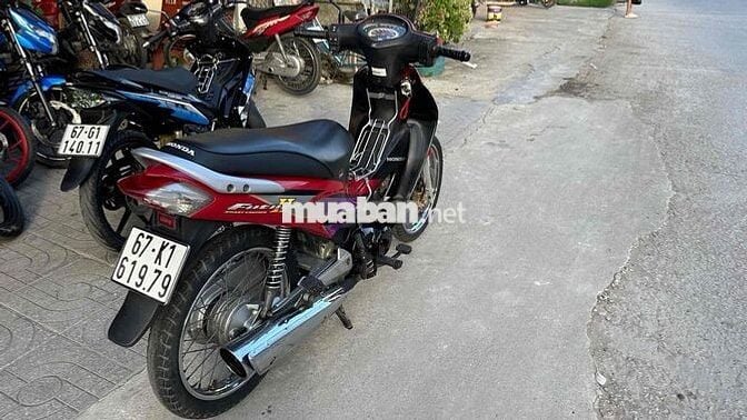 Honda Future 2 2005 125cc Đỏ đen ( hỗ trợ góp )