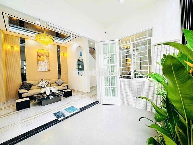 🛑NHÀ MỚI, CÁCH 1 CĂN RA MẶT TIỀN, XÂY 4 TẦNG (6x7.7m)