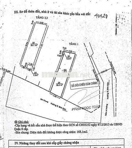 Bán Nhà: Bình Đức, Quận 8 - Giá Tốt, 2,71 Tỷ.