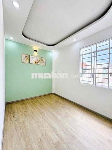 🛑NHÀ MỚI, CÁCH 1 CĂN RA MẶT TIỀN, XÂY 4 TẦNG (6x7.7m)