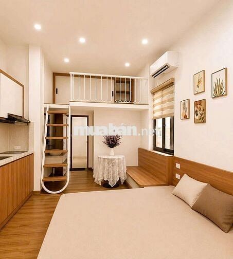 Khai trương CCMN 30m2 Full Đồ có gác xép. máy giặt riêng tại Ngõ Quỳnh