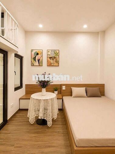 Khai trương CCMN 30m2 Full Đồ có gác xép. máy giặt riêng tại Ngõ Quỳnh