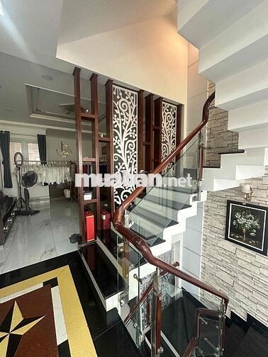 Nhà Phố Cao Cấp An Dương Vương , DT 4x14 , 5PN ,5WC , SHR , Khu Compou