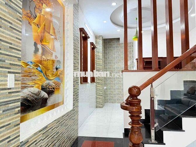 nhà 3 lầu sổ hồng riêng hoàng công đủ, đường hiệp thành 13 quan 12