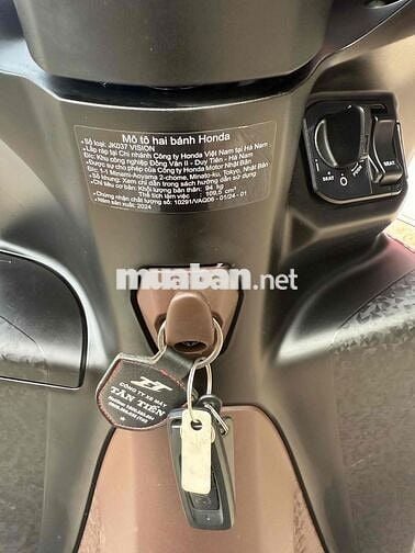 Honda Vision 2024 Xanh 5000 km