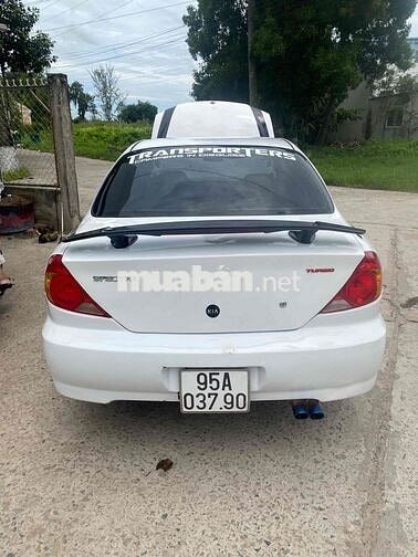 Kia Spectra 2003 Trắng Số sàn