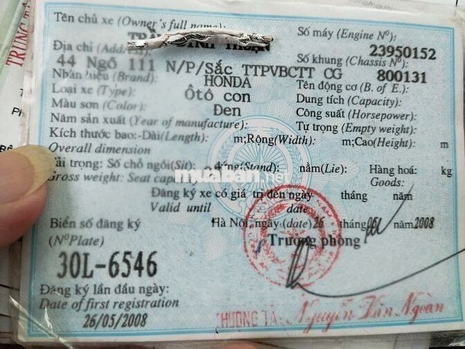 Honda Civic 2.0 AT 2008 Tự động Đen
