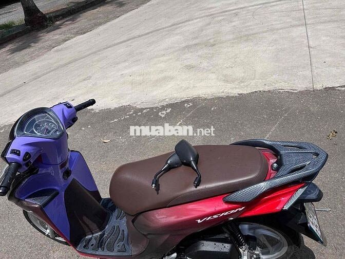 Honda Vision 2022 Đỏ tím 9000 km