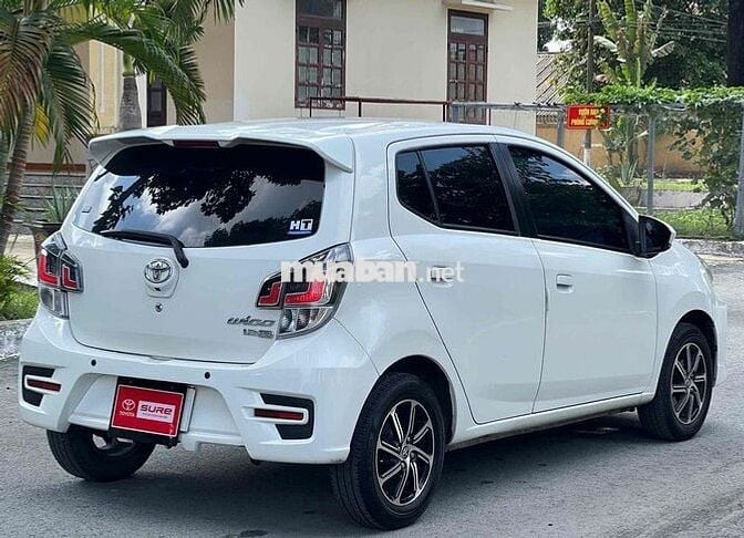 Toyota Wigo 1.2AT 2021 Trắng Tự động 5 chỗ