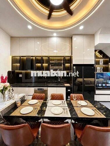 An Phú Đông 1Trệt 3 Lầu, 4 Ngủ, Hẻm oto tránh, mới đẹp, giá tốt