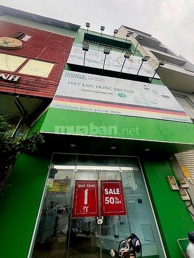 Cho thuê mặt bằng Lê Quang Định - Phạm Văn Đồng (1 trệt +3 lầu: 133m2)