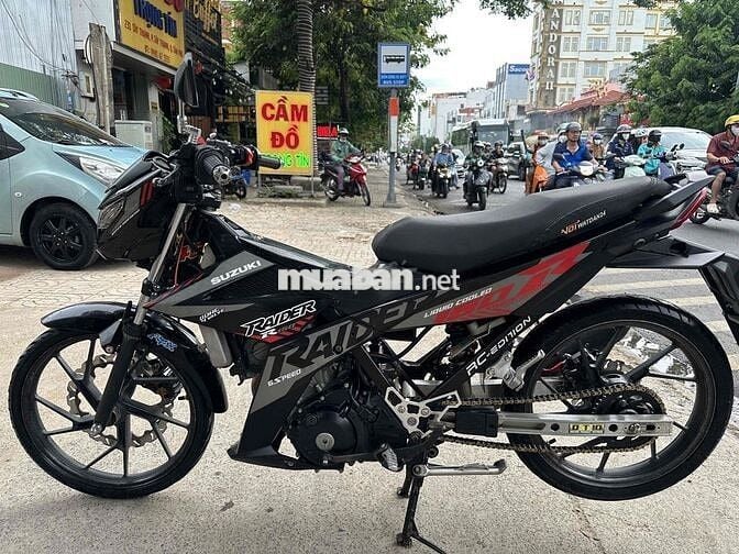 Suzuki Raider 2022 Đen, Máy zin chưa rớt