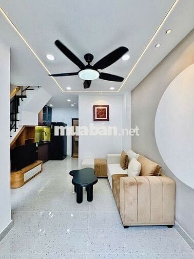 Nhà thuê Nguyễn Văn Trỗi, Phú Nhuận, Full nội thất nhà mới ở liền