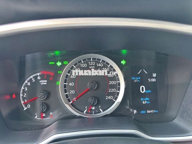 Toyota Corolla Cross V 2021 Đen 86419 km