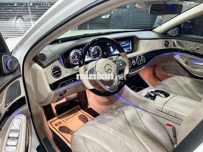 Mercedes S450 Luxury Model 2019 Trắng/ kem
