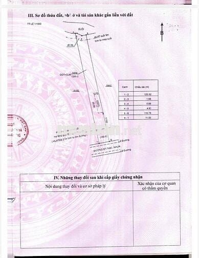 Quỹ đất dự án 1.299m² mặt tiền ĐT-749C Lai Uyên - Ngang 11m,
