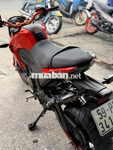 Kawasaki Z125 2016 Đỏ 10000 KM Biển SG Xe keng zin