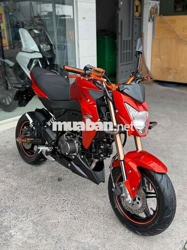 Kawasaki Z125 2016 Đỏ 10000 KM Biển SG Xe keng zin