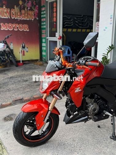 Kawasaki Z125 2016 Đỏ 10000 KM Biển SG Xe keng zin