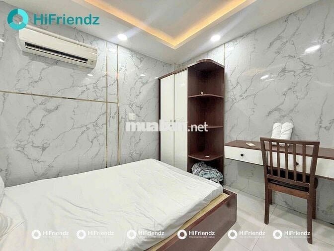 Cho thuê phòng studio - studio 1 phòng ngủ tách bếp gần Hub, Spkt