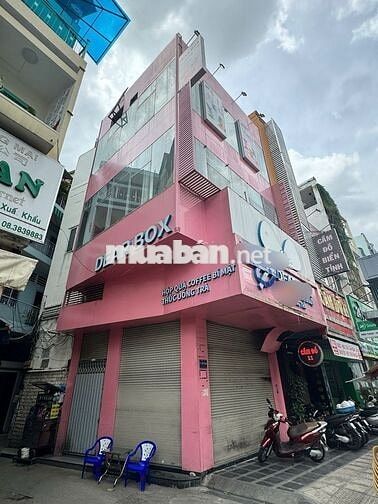 Cho thuê Góc 2MT Lê Hồng phong và 3/2, 5x10m, 1 trệt 3 lầu, 43tr