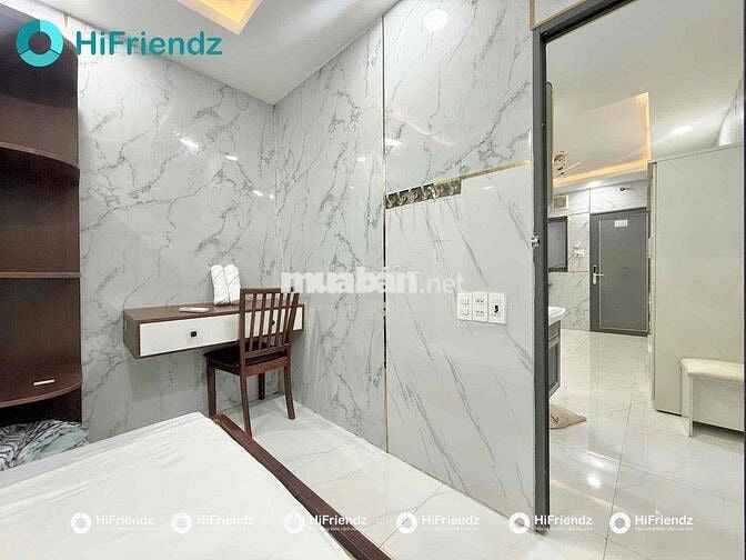 Cho thuê phòng studio - studio 1 phòng ngủ tách bếp gần Hub, Spkt