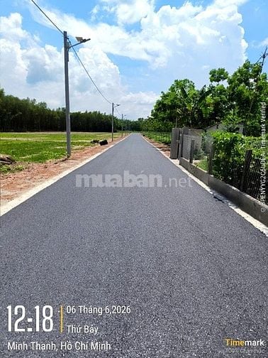 Chính chủ gửi bán lô đất Minh Thạnh 5x45 thổ cư 100m2 giá chỉ 590tr