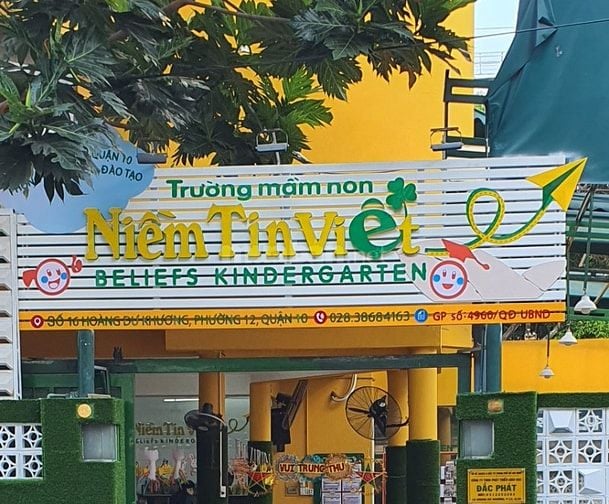 Mầm non Niềm Tin Việt tuyển phụ bếp ( Biết nấu )