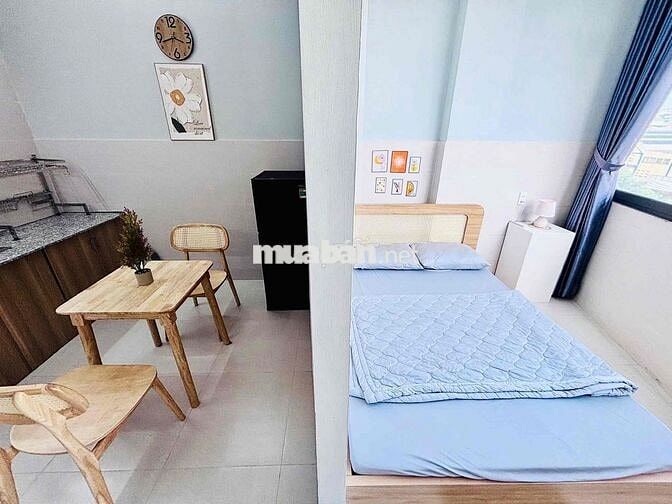 1PN+1PK Gần Sân Bay Tân Sơn Nhất, Siêu thoáng, cửa sổ lớn