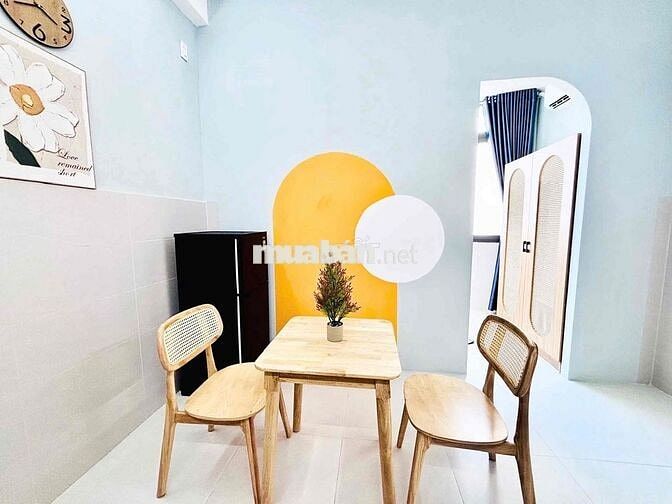 1PN+1PK Gần Sân Bay Tân Sơn Nhất, Siêu thoáng, cửa sổ lớn