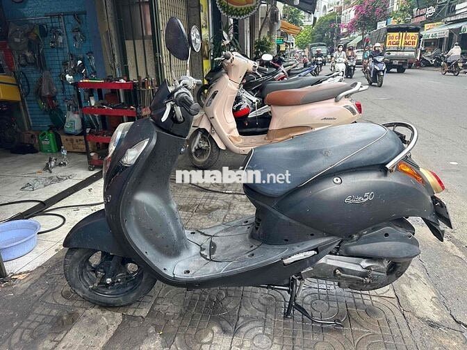 SYM Elite 50cc Đen