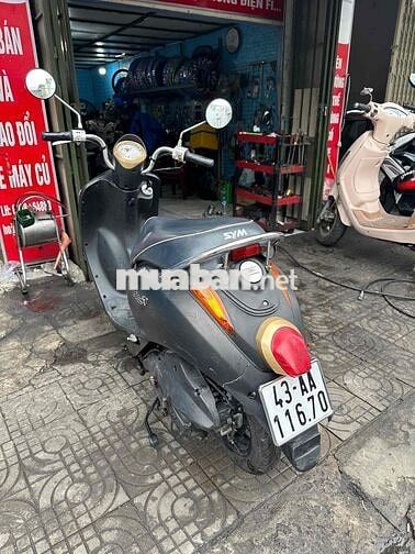 SYM Elite 50cc Đen
