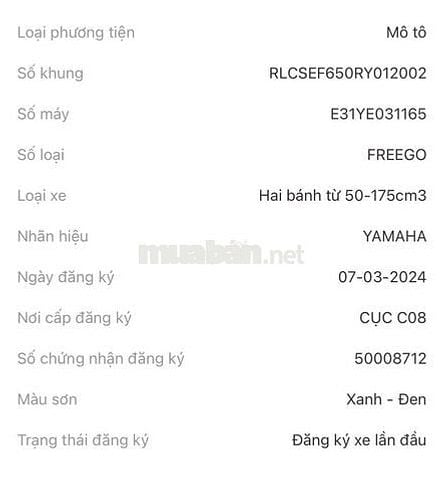Yamaha Freego S 2024 Xanh đen 14270 km
