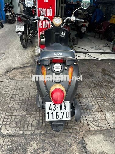 SYM Elite 50cc Đen