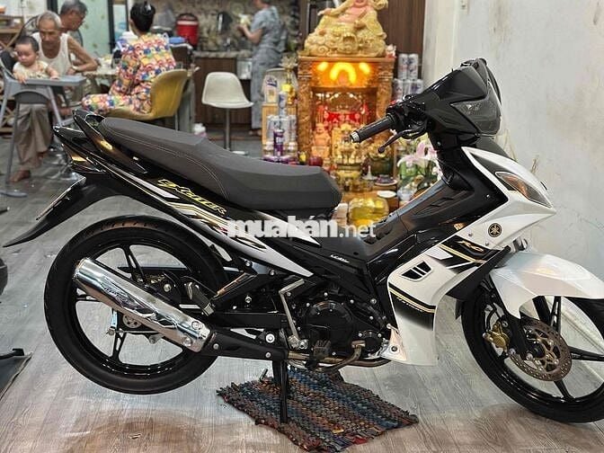 Ex tự động xuống áo trắng đen máy 57kck có trà gop