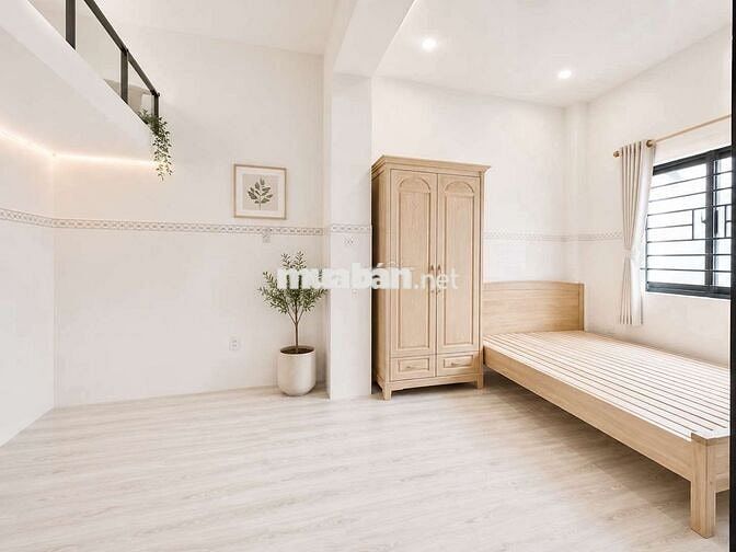 cho thuê phòng trọ có gác máy lạnh ngay tân bình 