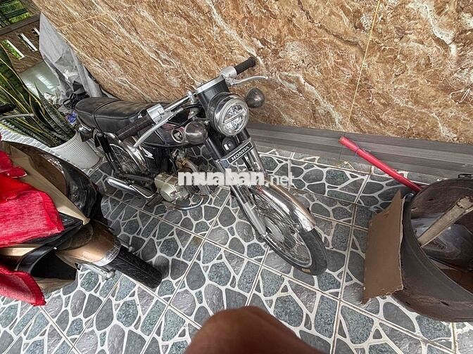 Honda Xe máy màu Đen