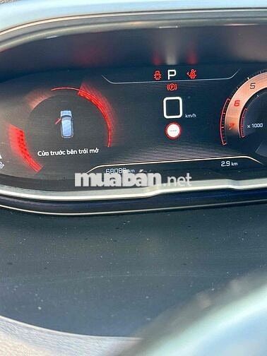 Peugeot 3008 Bản full 2018 68000 km Đen