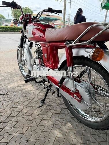 Detech 67 110cc Đỏ, Bạc 3000 km