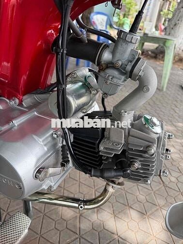 Detech 67 110cc Đỏ, Bạc 3000 km