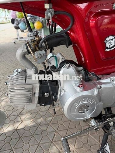 Detech 67 110cc Đỏ, Bạc 3000 km