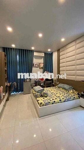 Nhà Mới Đẹp, Thông thoáng, trệt lửng 3 lầu sân thượng, nhà căn góc