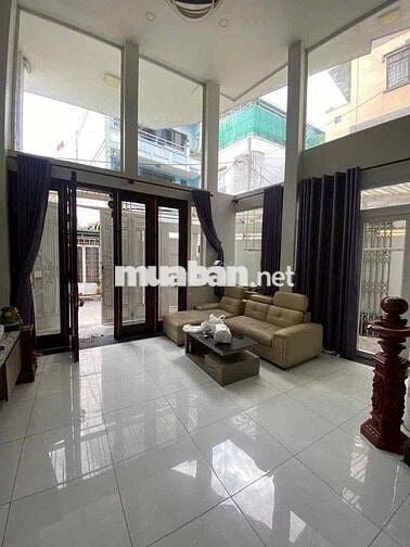 Nhà Mới Đẹp, Thông thoáng, trệt lửng 3 lầu sân thượng, nhà căn góc