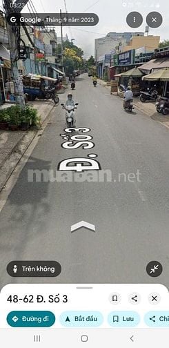 Cần bán đất mặt tiền đường số 3.Phường Bình Hưng Hòa,Quận Bình