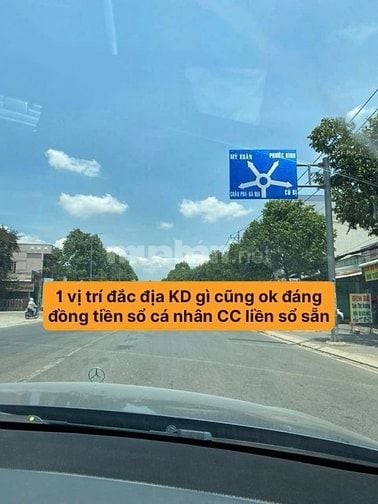 BÁN LÔ ĐẤT MẶT TIỀN ĐƯỜNG MỸ XUÂN NGÃI GIAO TP PHÚ MỸ  VŨNG TÀU 