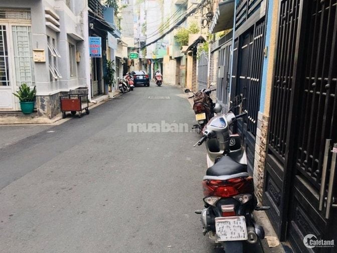 PHÚ NHUẬN SÁT Q1, 46M2, HẺM ÔTÔ 6M, 4PN 4WC, HƠN 7 TỶ. 0938718309.