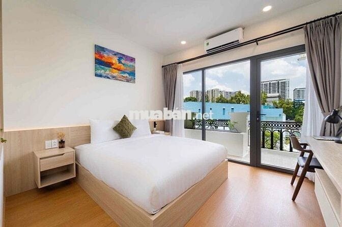 STUDIO BAN CÔNG MỚI KHAI TRƯƠNG – ĐƯỜNG HỒNG HÀ – FULL NỘI THẤT