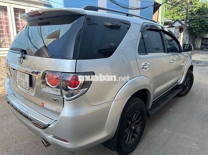Toyota Fortuner 2015 Bạc Tự động 7 chỗ