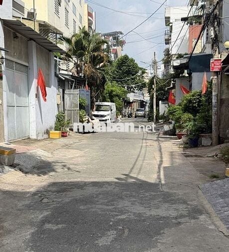 Hẻm 7m VƯỜN LÀI & Văn Cao, 2,5 Tấm, 2 Phòng Ngủ, 2 wc, sân Thượng