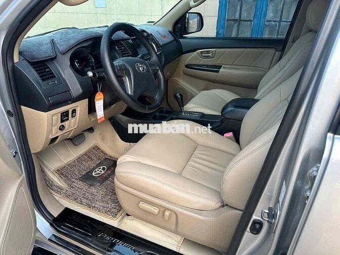 Toyota Fortuner 2015 Bạc Tự động 7 chỗ